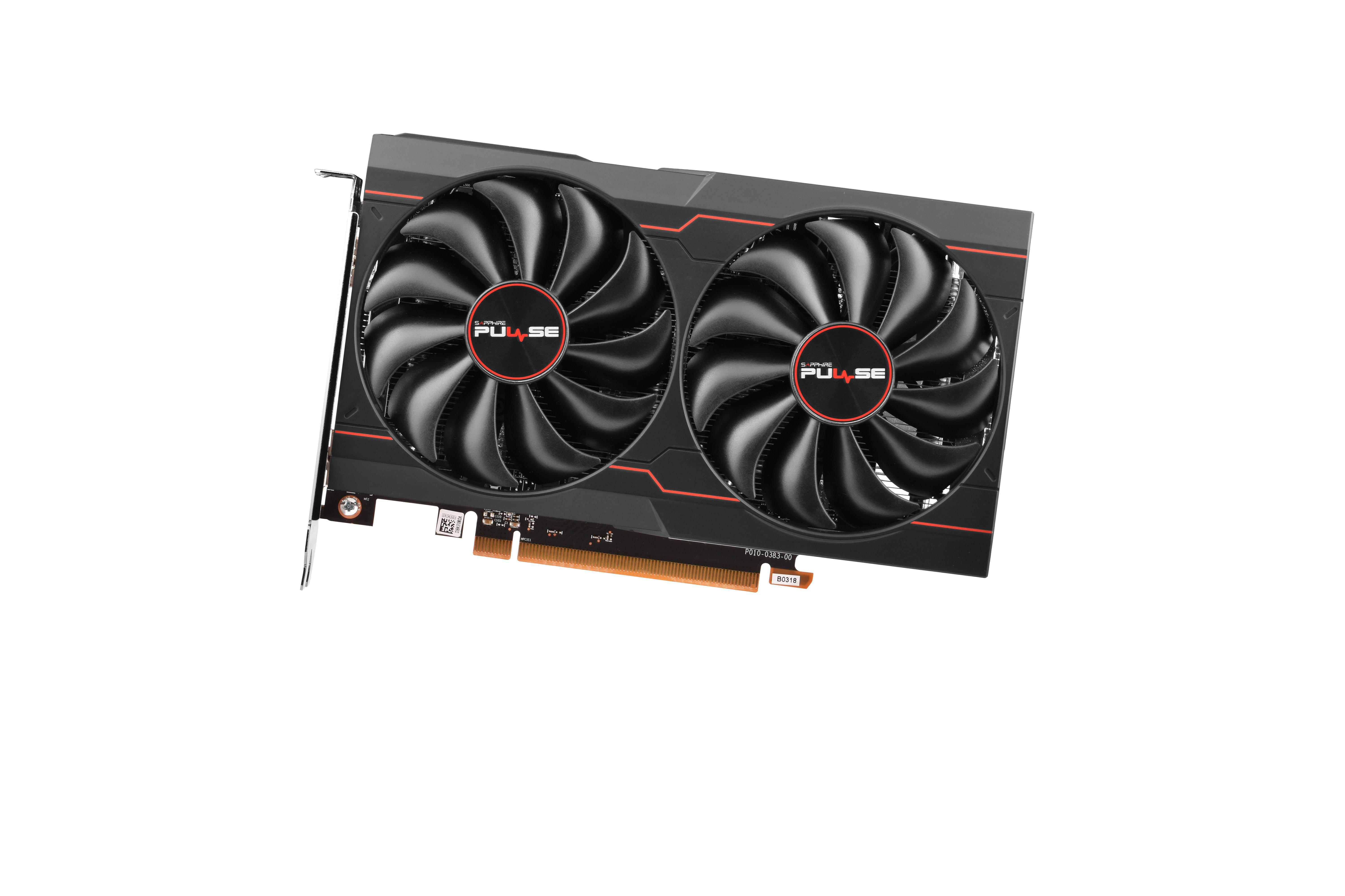SAPPHIRE PULSE Radeon RX 6500 XT Gaming OC (11314-01-20G) (AMD, Grafikkarte)