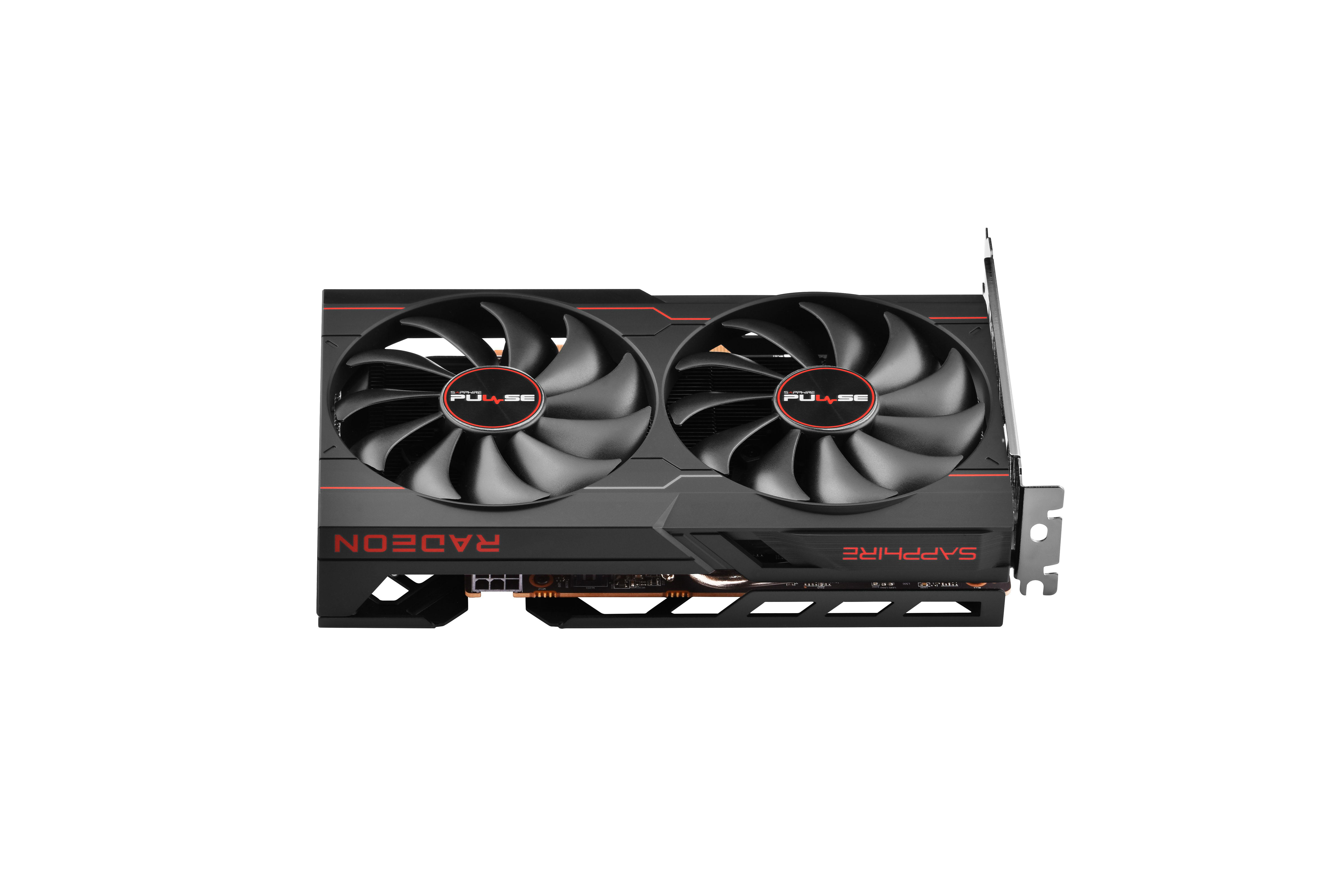 SAPPHIRE PULSE Radeon RX 6500 XT Gaming OC (11314-01-20G) (AMD, Grafikkarte)