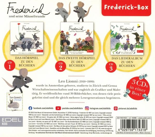 Frederick Und Seine Mäusefreunde - Frederick-Box  - (CD)