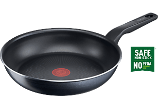 TEFAL Titanyum 2X XL Force Difüzyon Tabanlı 20cm Tava Siyah_0