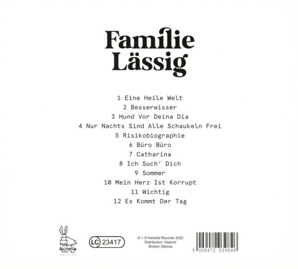 Familie Lässig - Eine heile (CD) - Welt