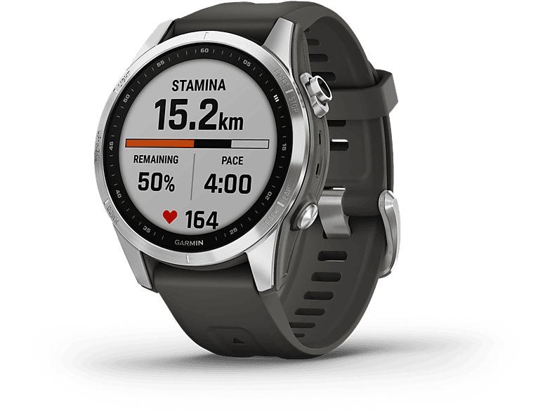 Reloj deportivo - GARMIN Fenix 5 - Pack 2 Correas (Negra Y Amarilla Flúor),  Negro, 1,2