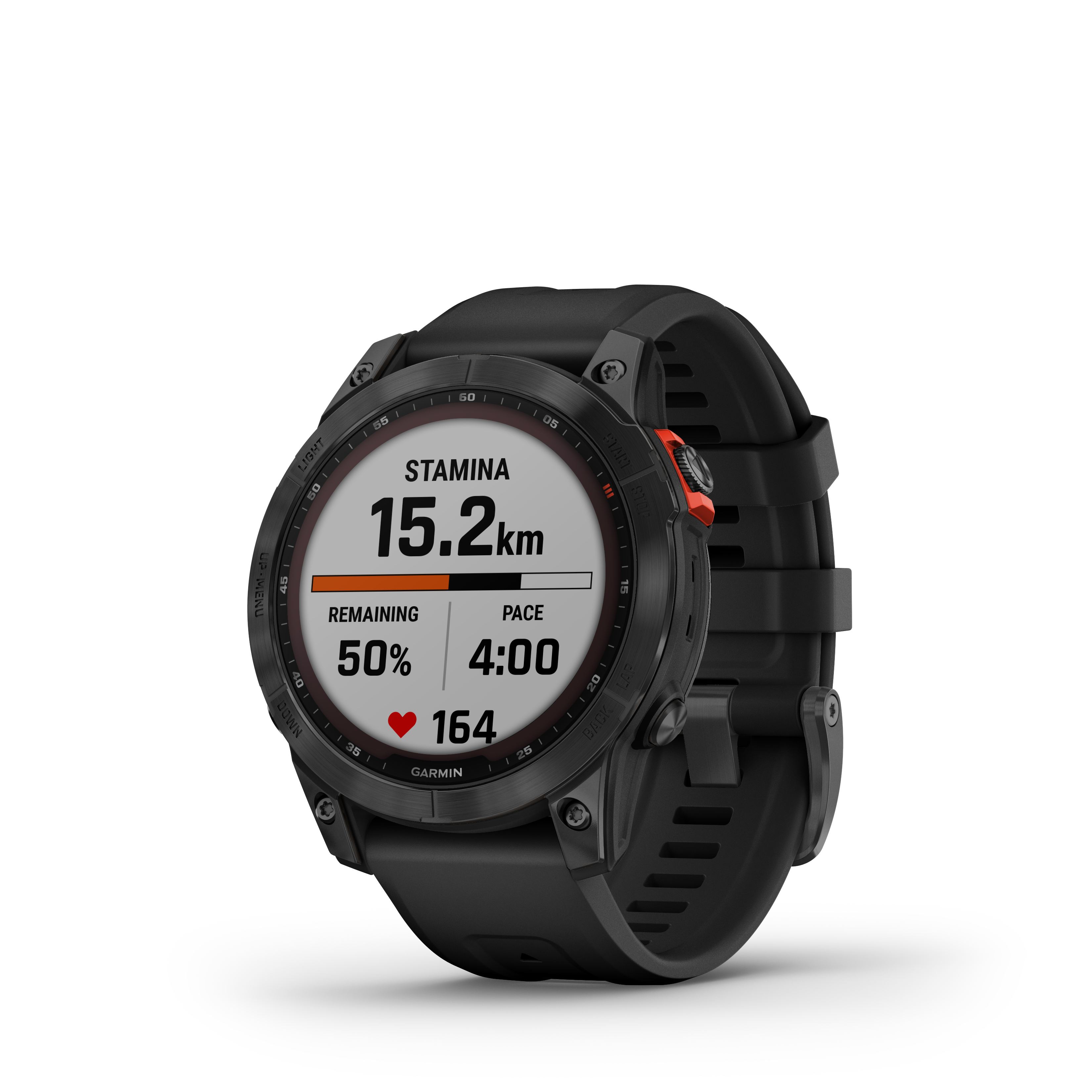 Reloj Deportivo Garmin fēnix 7 solar negro 125208 mm 1.3 18 powerglass™ carga wifi ​​7 gps multideporte con pantalla funciones superiores frecuencia mapas