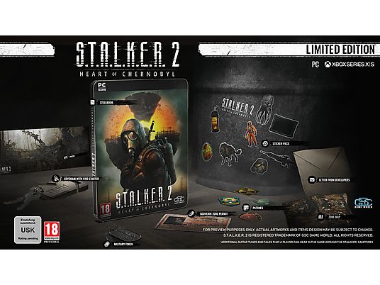S.T.A.L.K.E.R. 2: Heart of Chernobyl - Limited Edition - Xbox Series X - Italien