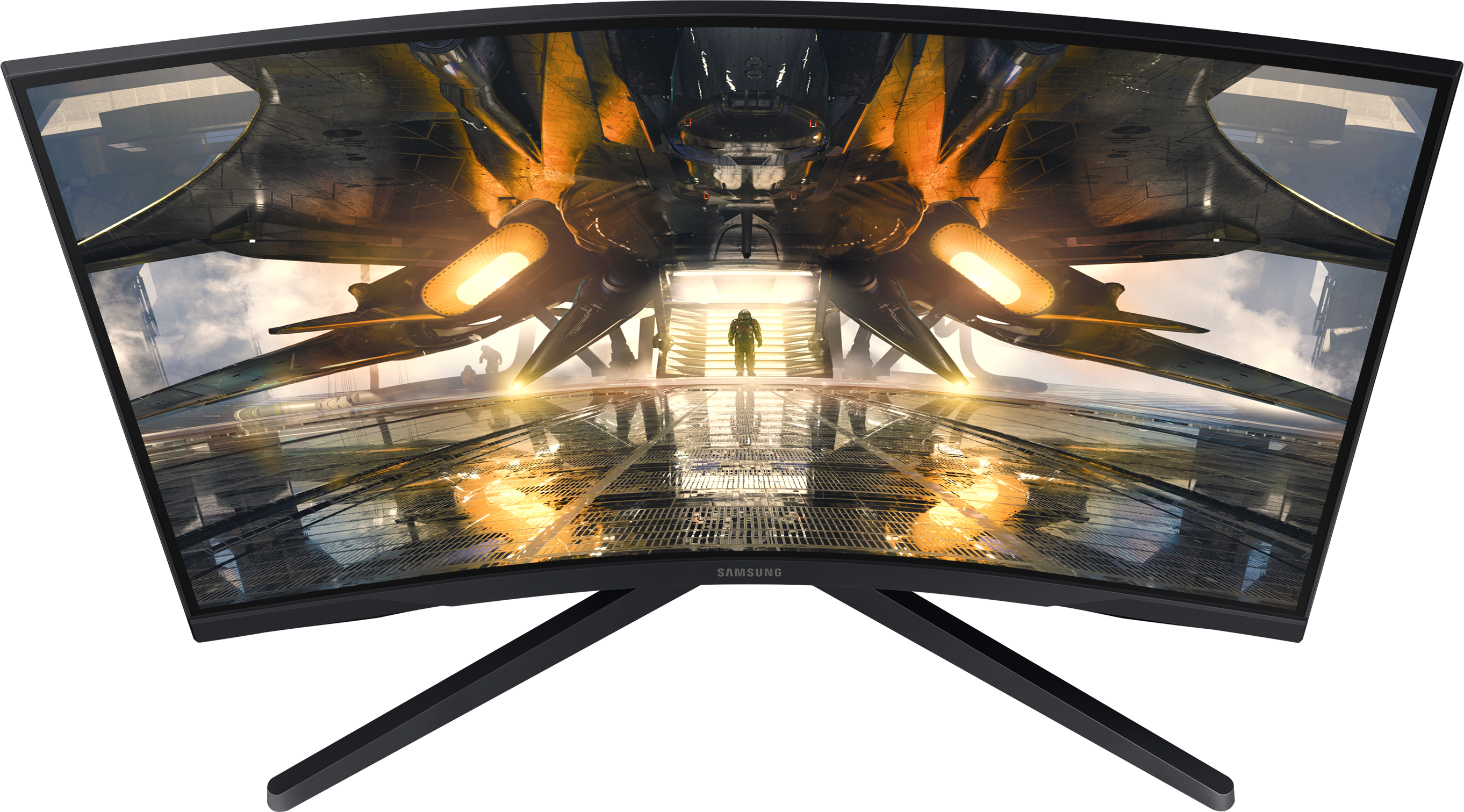 SAMSUNG Odyssey G5 LS27AG550EU - Ecran de jeu, 27 ", WQHD, 165 Hz, Noir