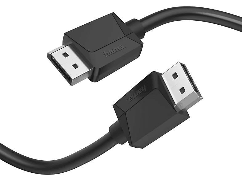 HAMA HM.200696 Ultra HD 4K 1.5 m DisplayPort Kablosu Siyah_1