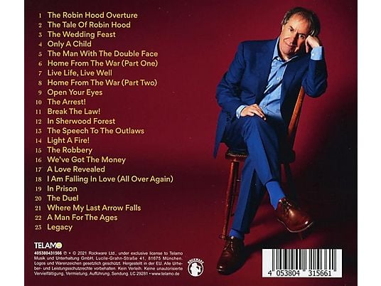 Chris de Burgh - The Legend Of Robin Hood  - (CD)