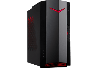 ACER Nitro 50 (N50-640) - PC per gaming, Intel® Core™ i7, 1 TB SSD, 32 GB RAM, NVIDIA GeForce RTX™ 3060 Ti (8 GB, GDDR6), Nero/Rosso