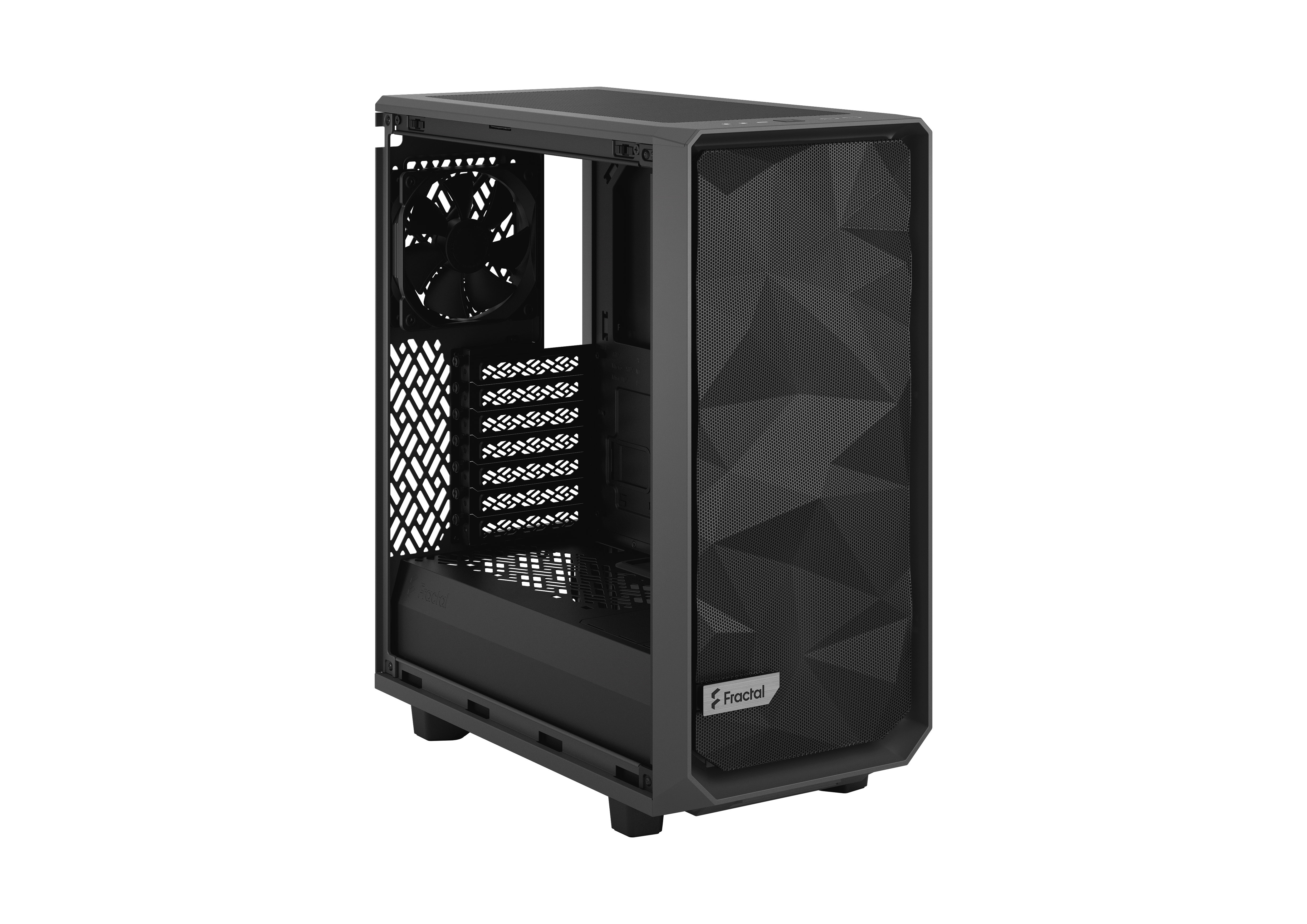 FRACTAL DESIGN Meshify 2 Compact Light Tempered Glass Gray PC-Gehäuse, Grau