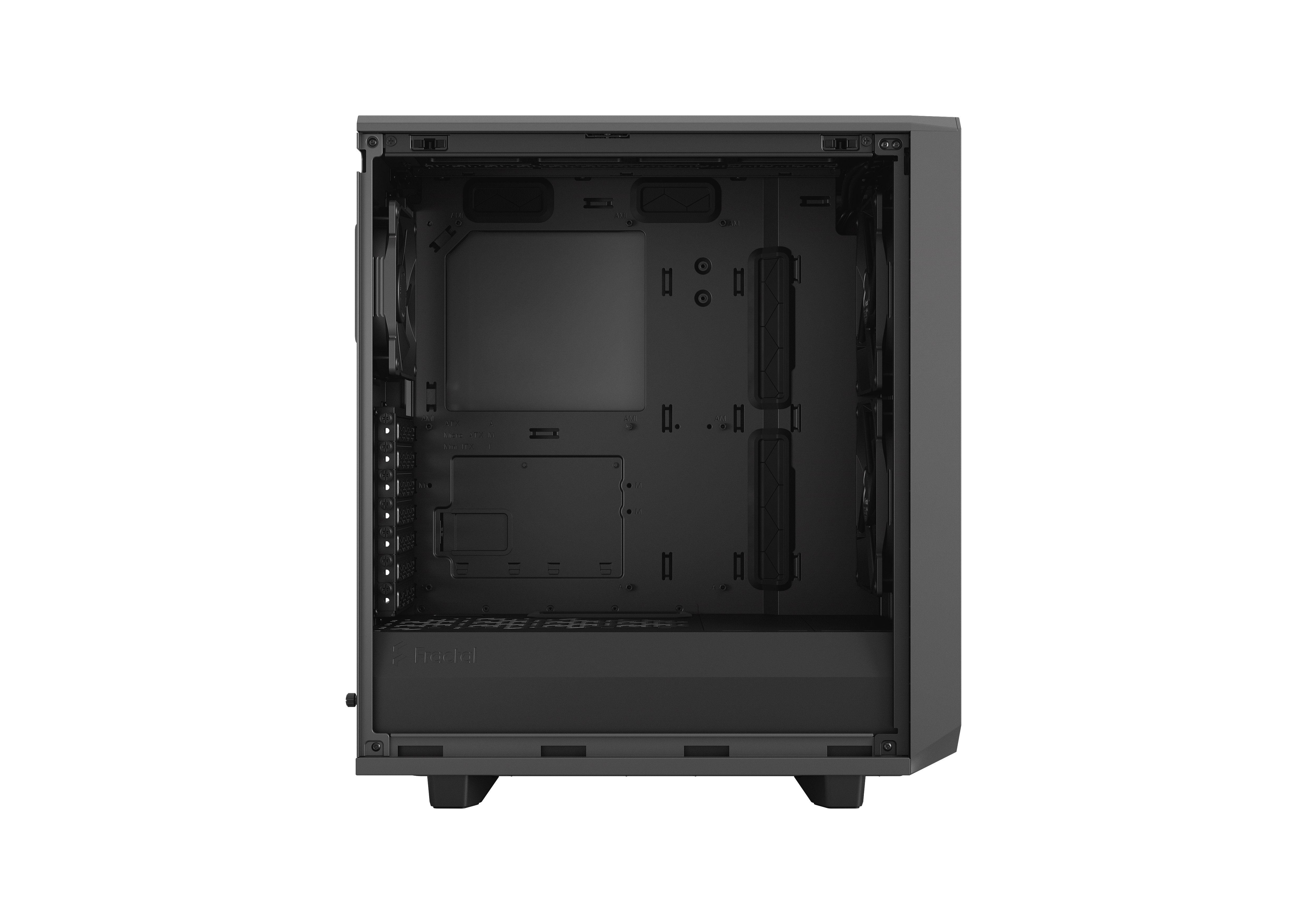 FRACTAL DESIGN Meshify 2 Compact Light Tempered Glass Gray PC-Gehäuse, Grau