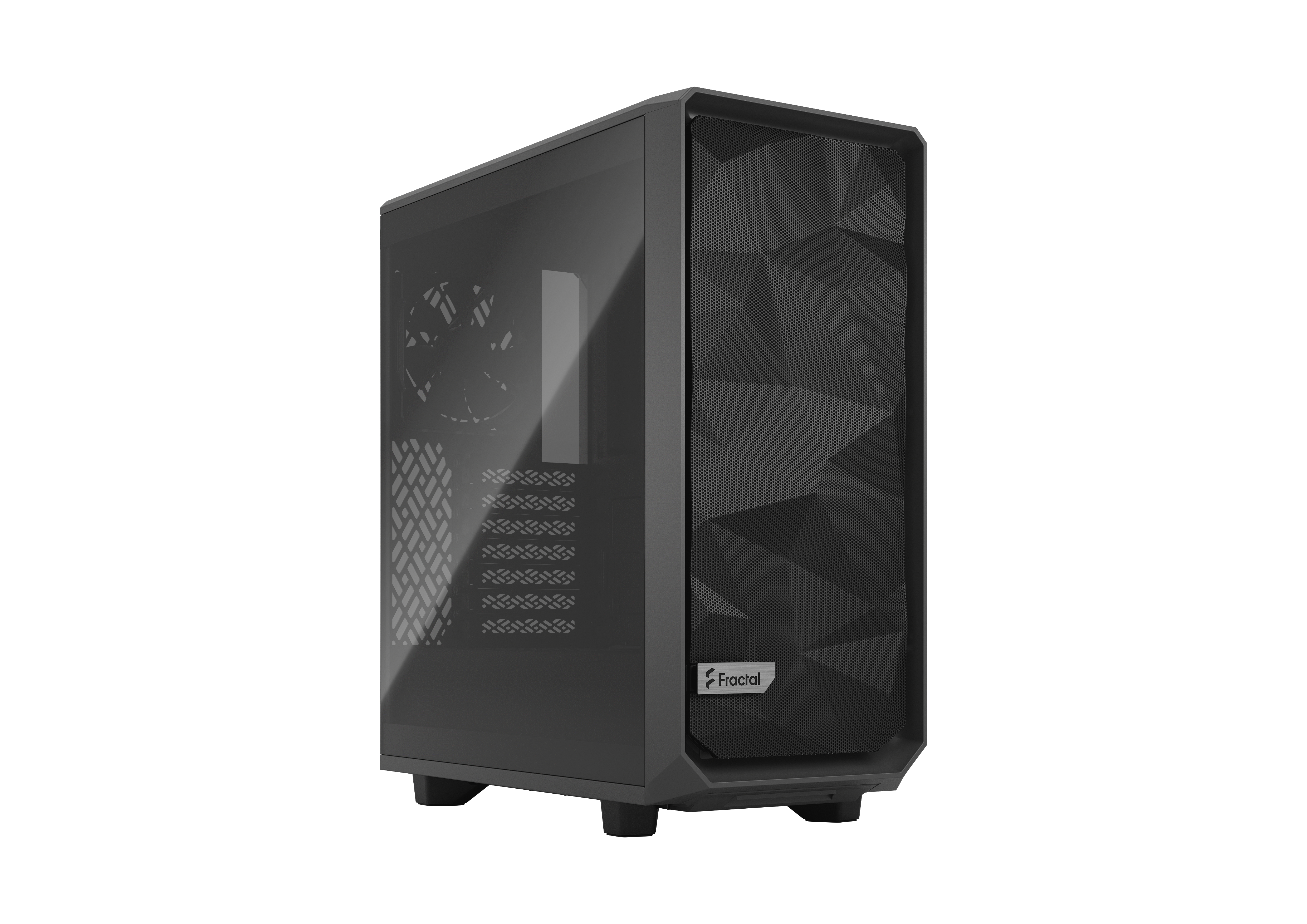 FRACTAL DESIGN Meshify 2 Compact Light Tempered Glass Gray PC-Gehäuse, Grau