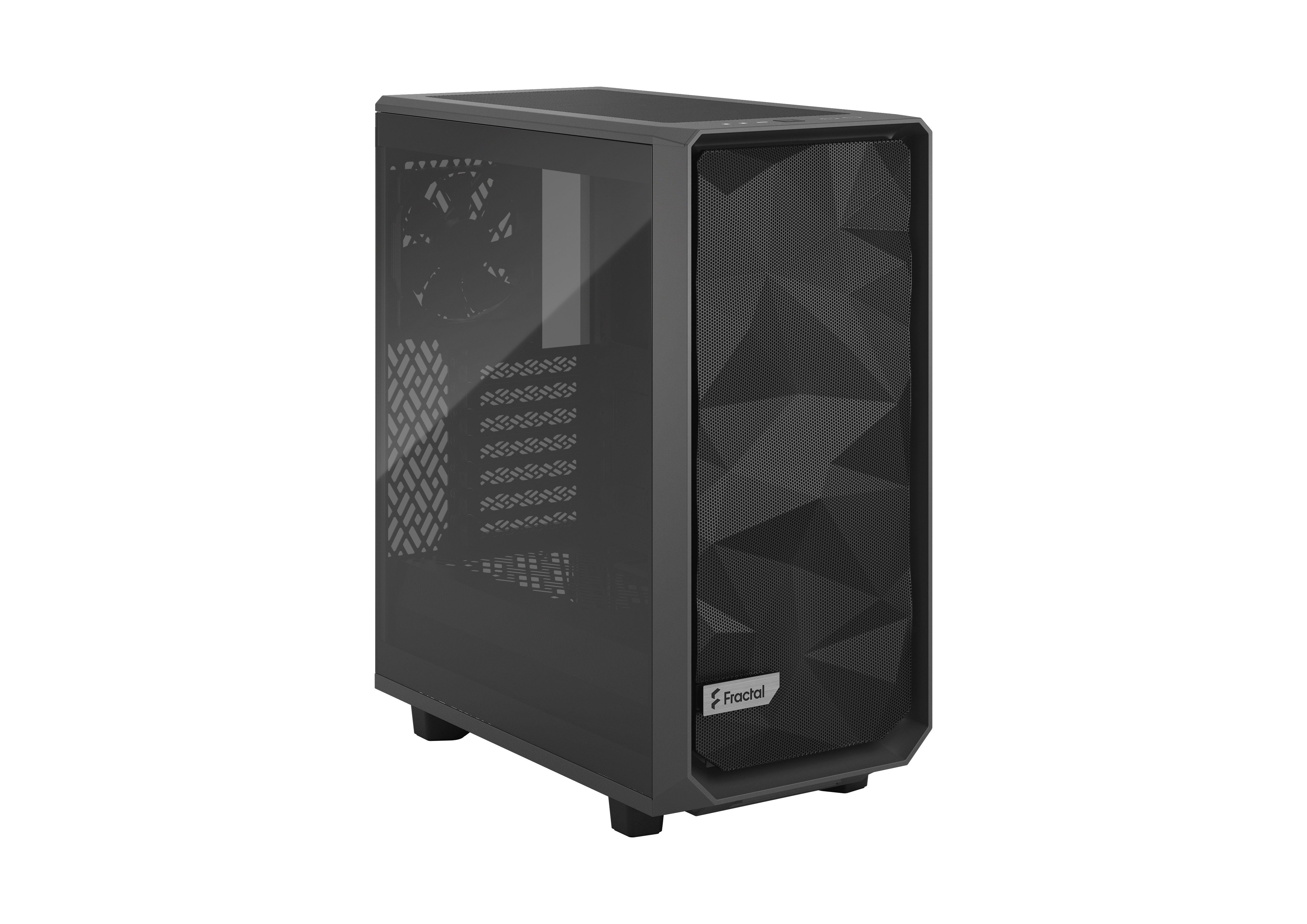 FRACTAL DESIGN Meshify 2 Compact Light Tempered Glass Gray PC-Gehäuse, Grau