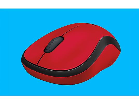 LOGITECH Souris sans fil M220 Silent Red