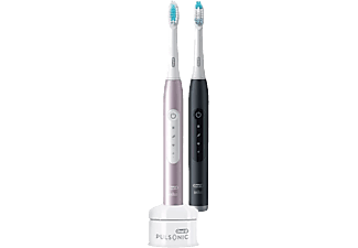 ORAL-B Pulsonic Slim Luxe 4900 - Brosse à dents électrique (Rose/Noir)
