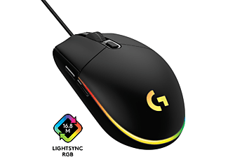 LOGITECH Souris gamer G203 Lightsync Noir (910-005796)