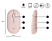 LOGITECH Draadloze muis Pebble M350 Roze (910-005717)