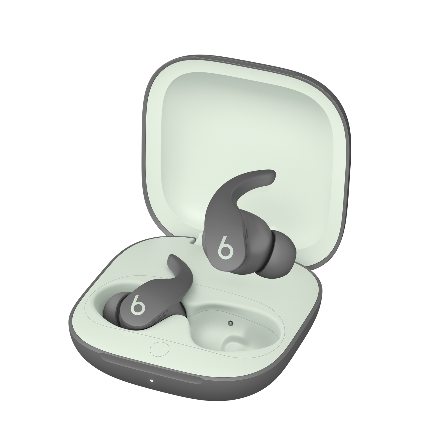 Apple Beats Fit pro auriculares totalmente aletas flexibles gris salvia – intraurales con cancelación del ruido compatibles y android class 1 bluetooth® calificación ipx4 integrado true