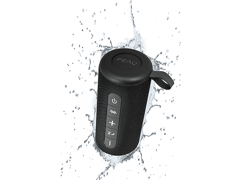 Peaq Ppa301bt-b Bluetooth-speaker Ipx7