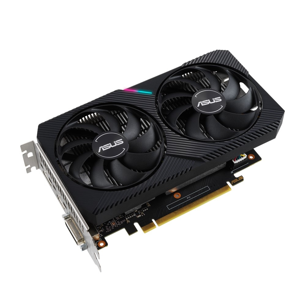 ASUS Dual DUAL-GTX1650-O4GD6-MINI (90YV0EH6-M0NA00) (NVIDIA, Grafikkarte)