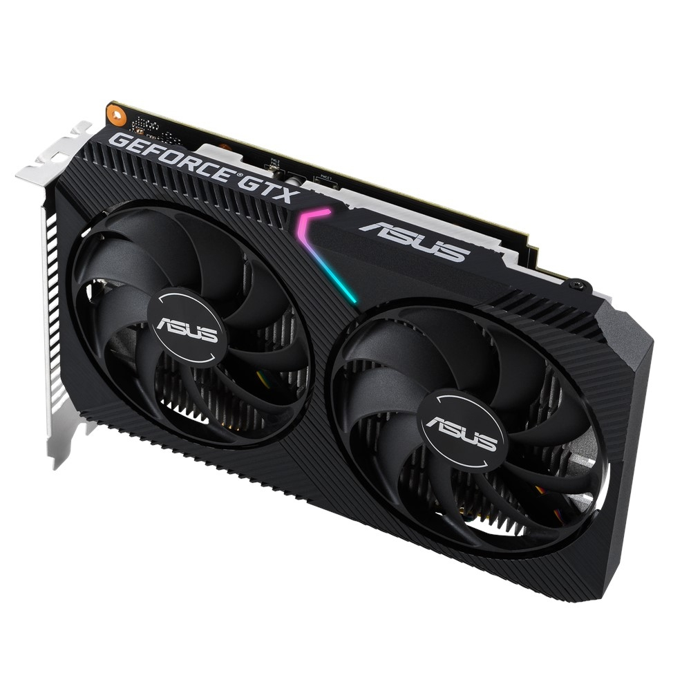 ASUS Dual DUAL-GTX1650-O4GD6-MINI (90YV0EH6-M0NA00) (NVIDIA, Grafikkarte)