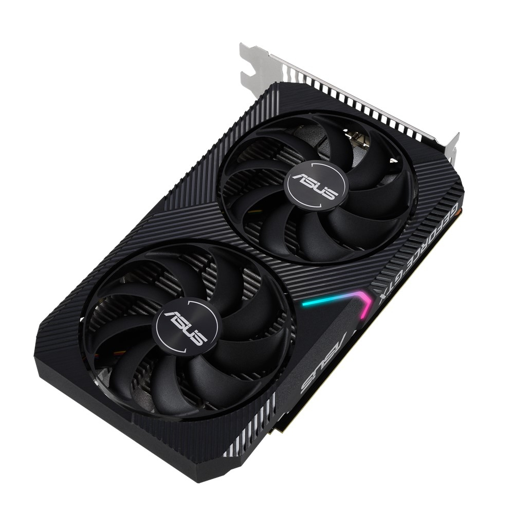 ASUS Dual DUAL-GTX1650-O4GD6-MINI (90YV0EH6-M0NA00) (NVIDIA, Grafikkarte)