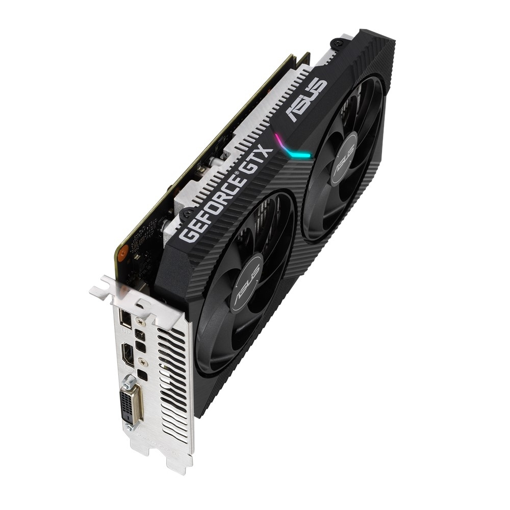 ASUS Dual DUAL-GTX1650-O4GD6-MINI (90YV0EH6-M0NA00) (NVIDIA, Grafikkarte)