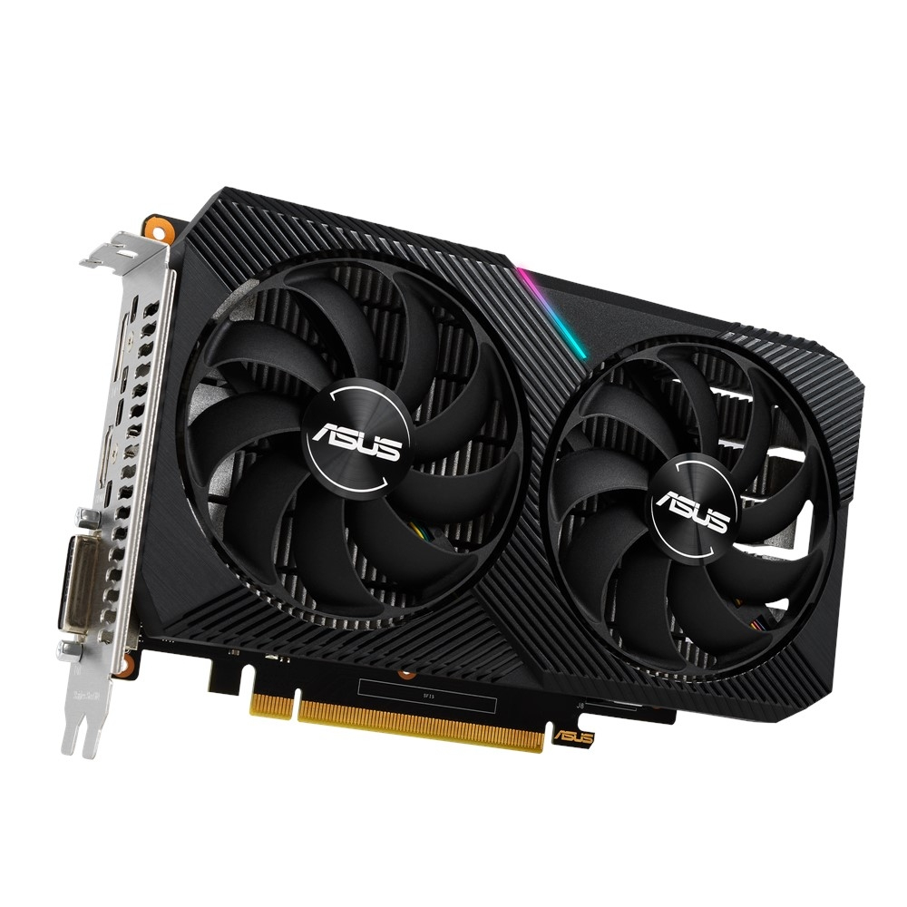 ASUS Dual DUAL-GTX1650-O4GD6-MINI (90YV0EH6-M0NA00) (NVIDIA, Grafikkarte)