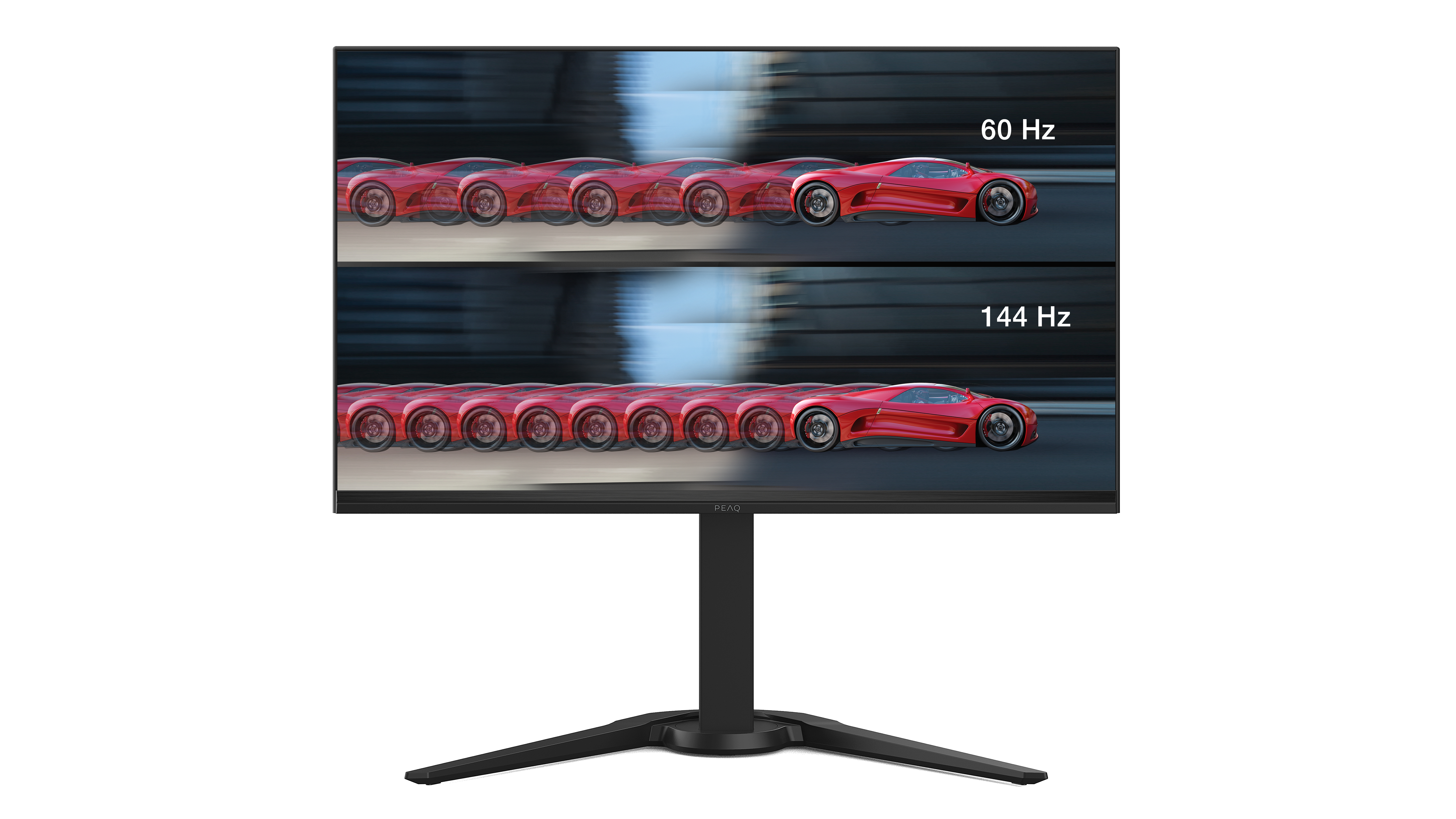 PEAQ PMO G240-FFC 24 Zoll  Full-HD  Gaming Monitor  1 ms Reaktionszeit  