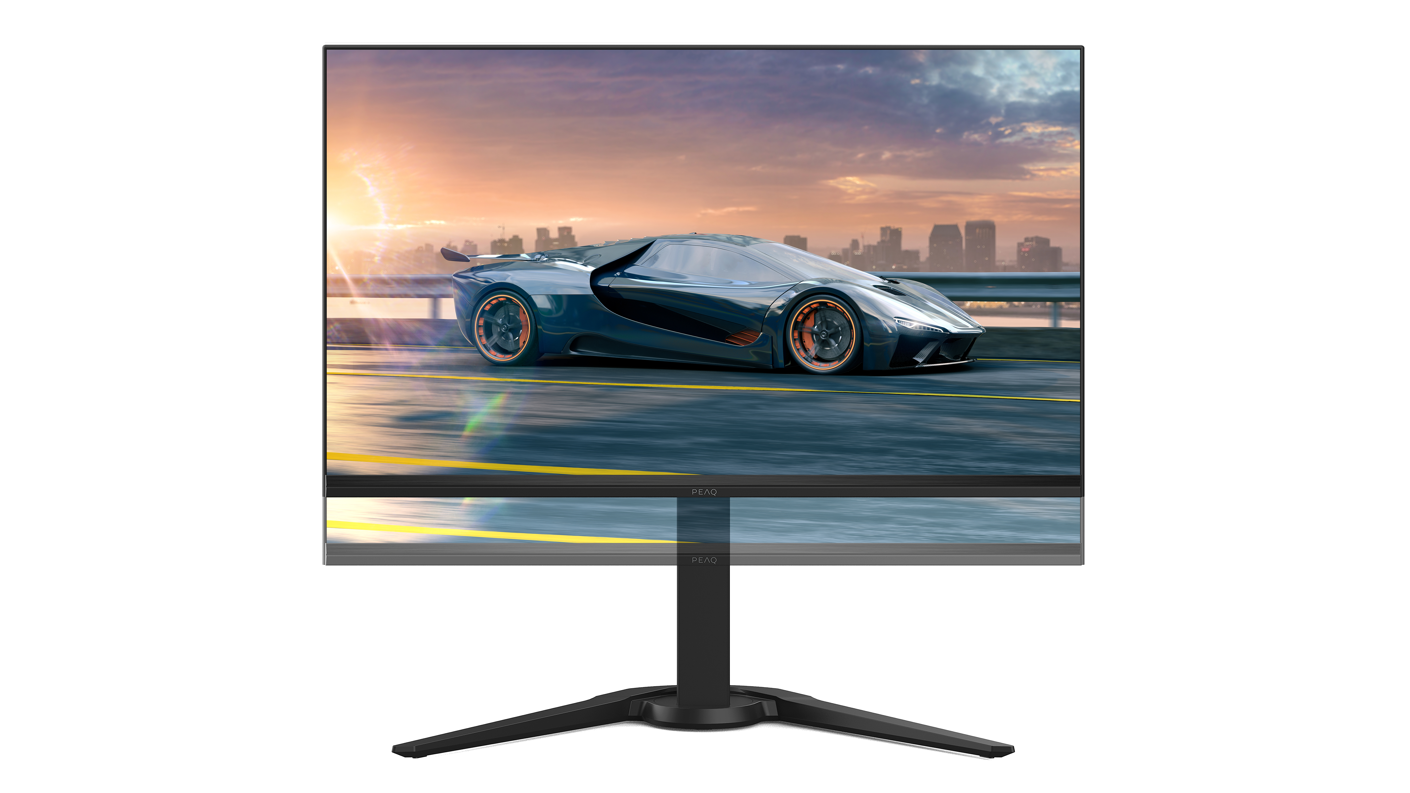 PEAQ PMO G240-FFC 24 Zoll  Full-HD  Gaming Monitor  1 ms Reaktionszeit  