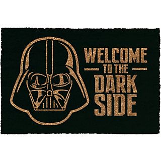 Felpudo - Sherwood Star Wars: Welcome to the Dark Side, 60 x 40 x 1.5 cm, Asa de plástico, Fibra de coco