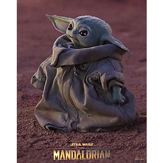 Póster 3D - Sherwood Star Wars (The Mandalorian): Grogu, 23.5 x 28.5 cm, Efecto 3D