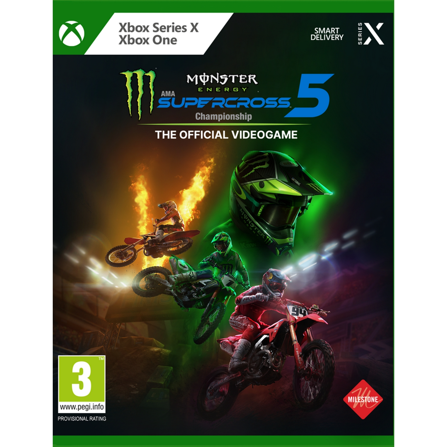 Monster Energy Supercross the official videogame 5 xsrx xbox series