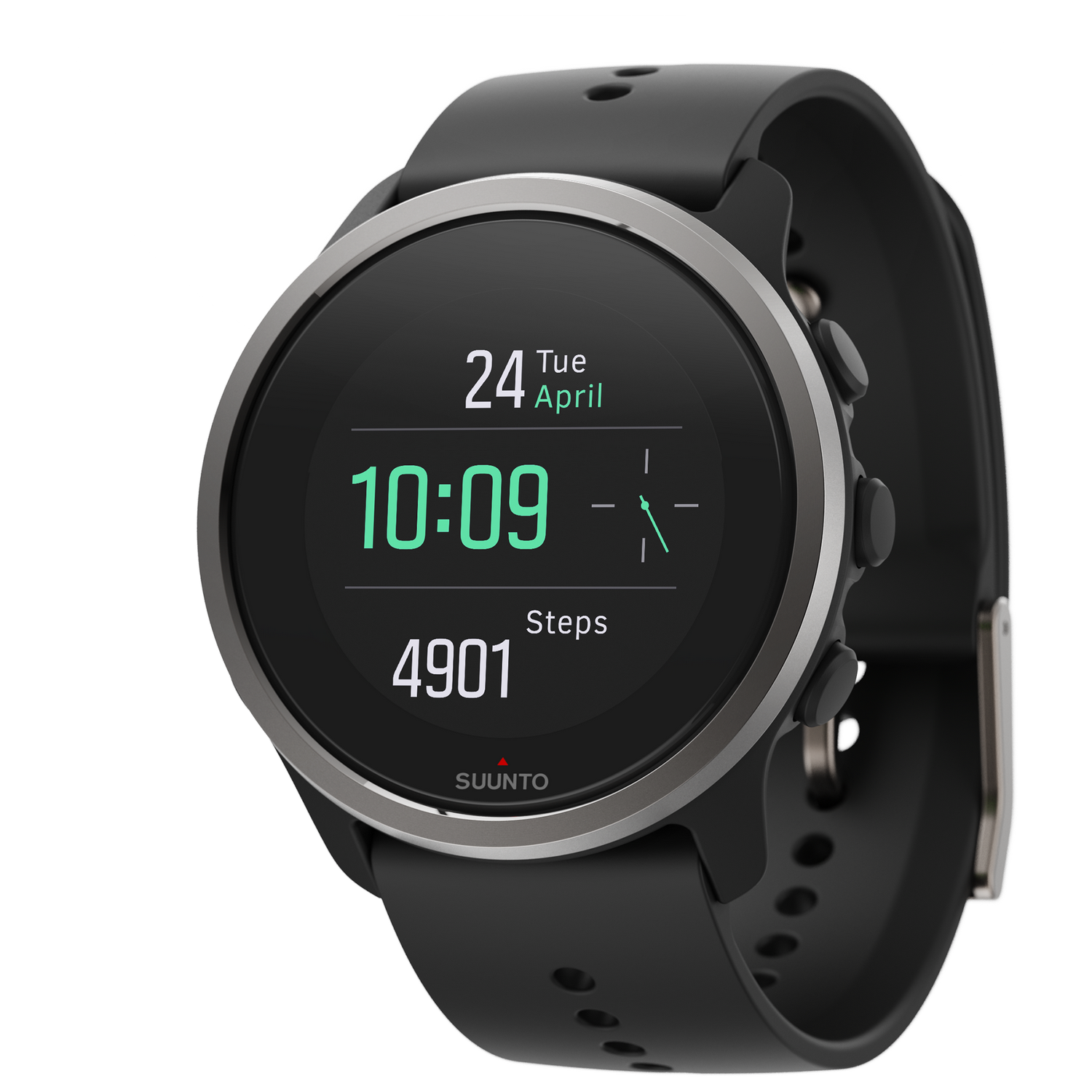 Reloj deportivo - Suunto 5 Peak, Negro, 130-210 mm, 1.1", Bluetooth, Seguimiento de actividad, Sumergible 30 m