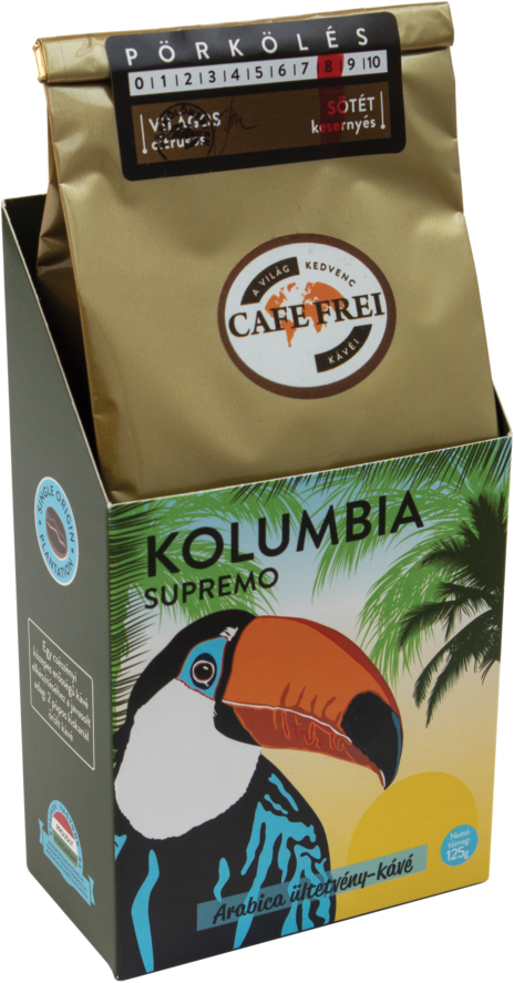 CAFE FREI Kolumbiai Caturra Exelso, 125g