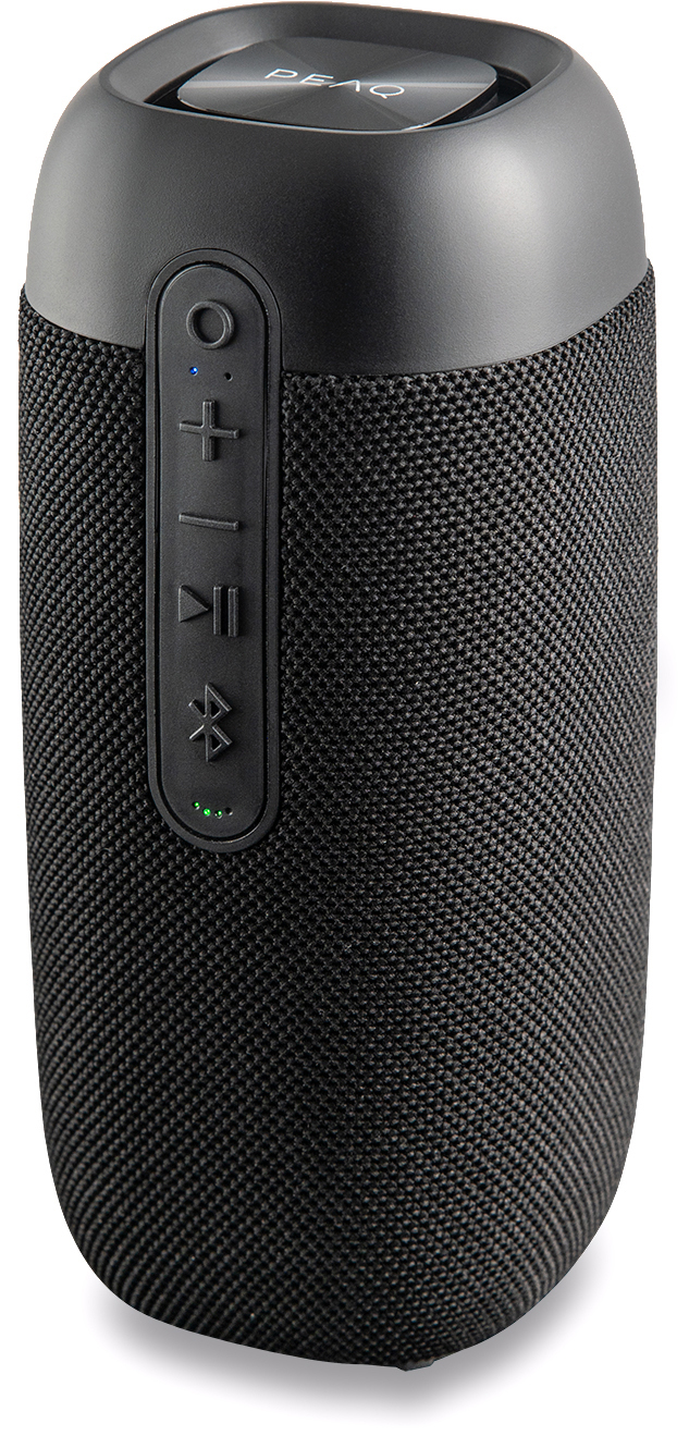 PEAQ PPA 305 Schwarz, Wasserfest Lautsprecher, Bluetooth