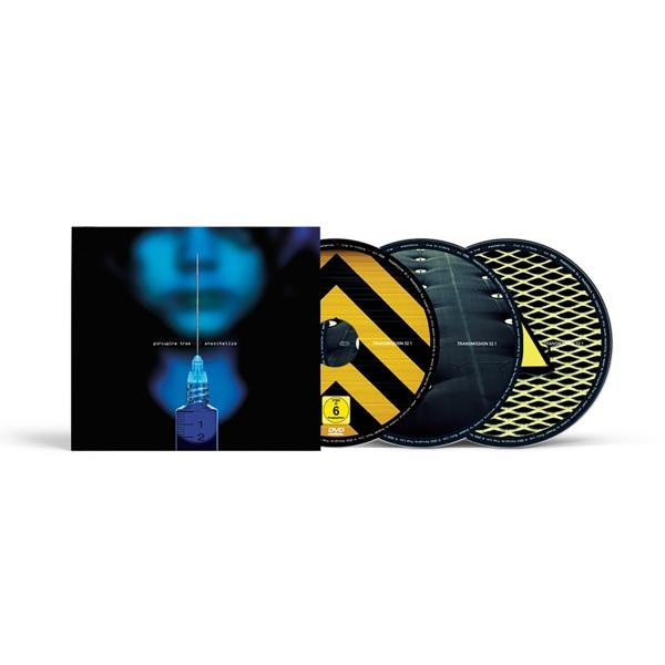 CD- und DVD-Set: CD-Cover mit Augen- und Spritzenbild. Discs sind schwarz und gelb.