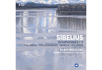 Paavo Berglund - Sibelius: Symphonies 1-7, Finlandia, The Oceanides, Tapiola, Kullervo (CD)