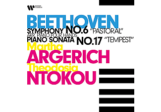 Martha Argerich, Theodosia Ntokou - Bethoven: Symphony No. 6, "Pastoral" (Arr. Piano Four Hands), Piano Sonata No. 17, "Tempest" (CD)