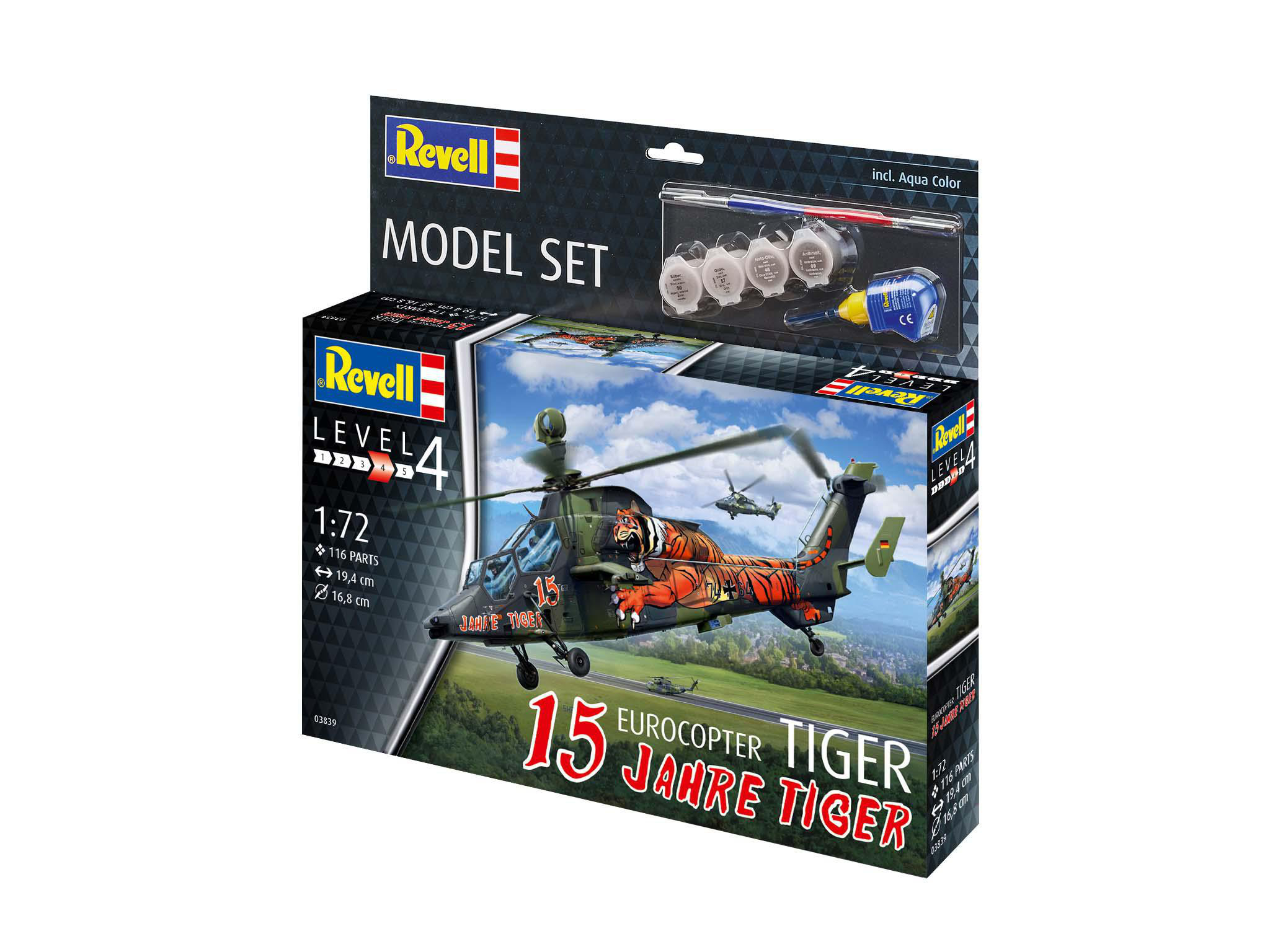 Modellbausatz, REVELL Model Mehrfarbig Tiger Jahre \