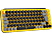 LOGITECH POP Keys - Mechanische kabellose Tastatur (Blast Yellow)