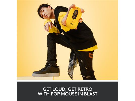 LOGITECH Pop - Mouse (Blast Yellow)