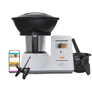 Robot de cocina - Taurus Mycook Touch Unlimited Edition, 1600 W, 2 l, Conexión WiFi, Pantalla táctil, Blanco