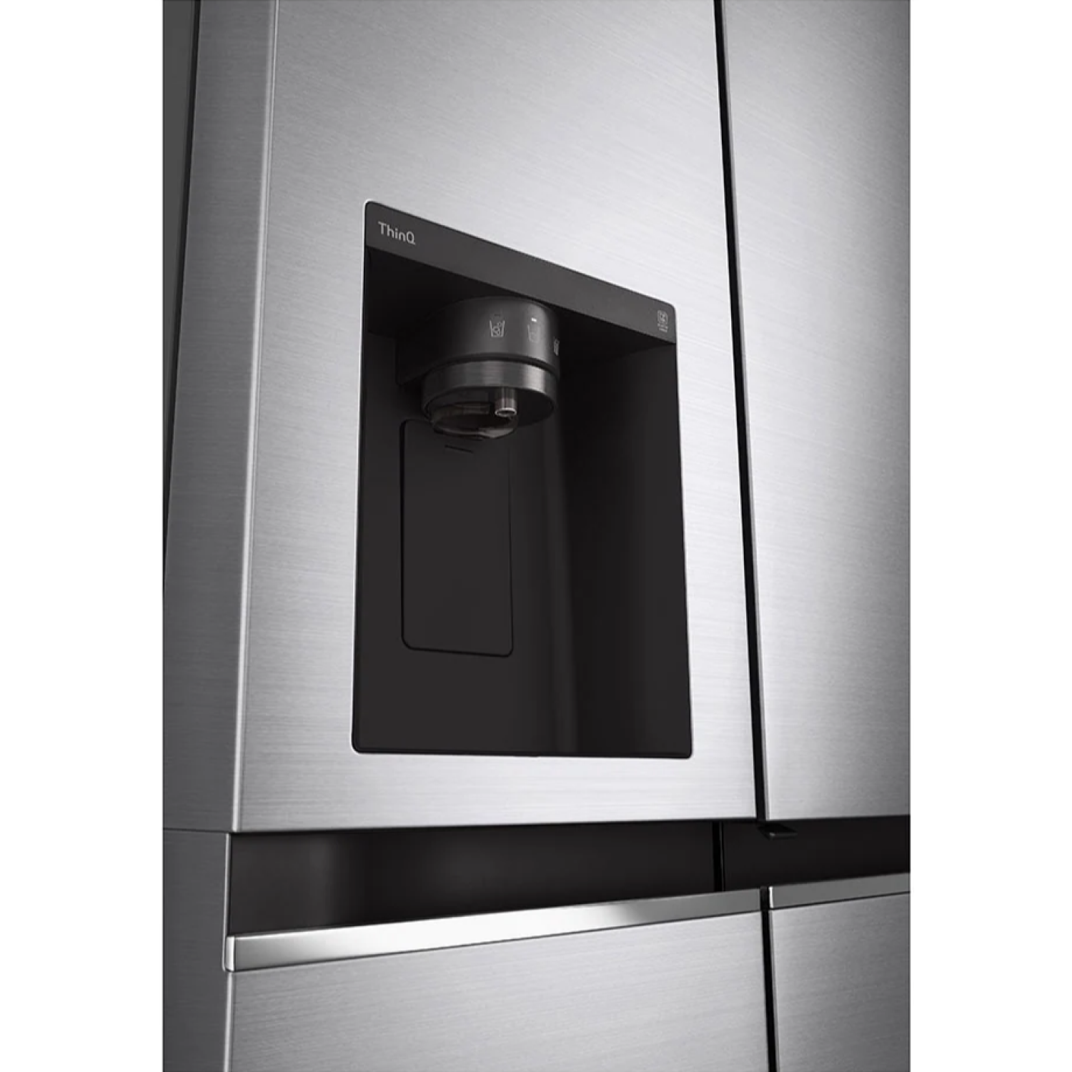 Frigorífico americano - LG GSJV70PZTF, Total No Frost, 635 l, Inverter Linear Compressor, 179 cm, Inox