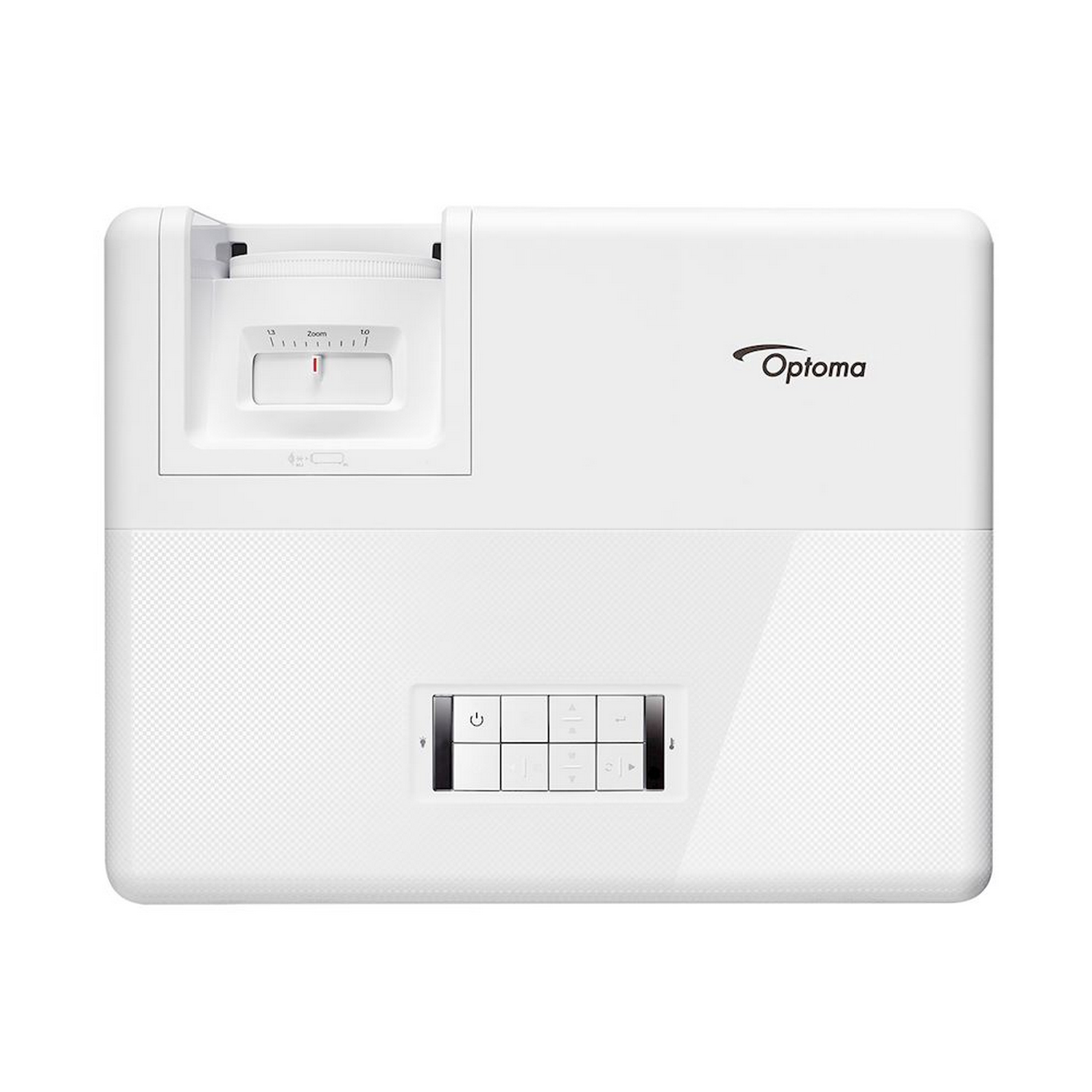 Proyector - Optoma ZW403, DLP, WXGA, Láser, 4500 lm, 360º, 30.000 horas, Full 3D, DuraCore, Blanco