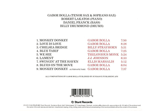 Gabor Bolla Quartet - On The Move  - (CD)