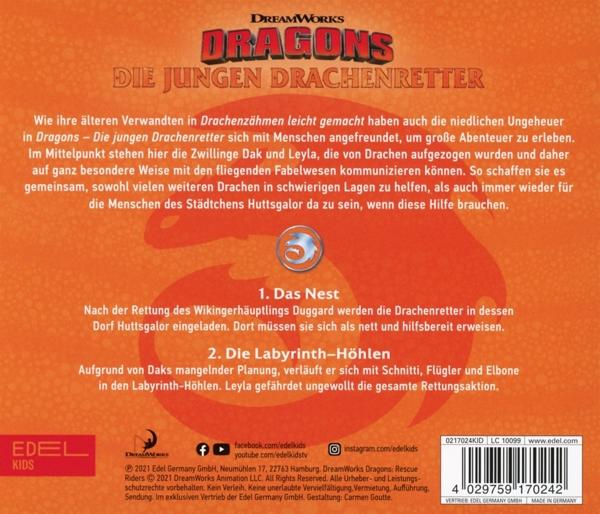 Dragons-die Jungen Drachenretter - Folge 1  - (CD)