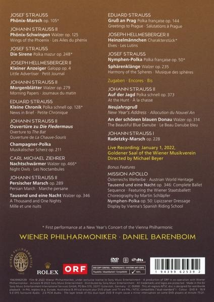 (DVD) - Philharmoniker Wiener - Neujahrskonzert 2022