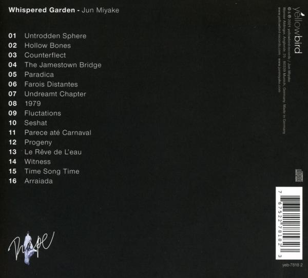 Jun Miyake - Whispered Garden (Digipak)  - (CD)