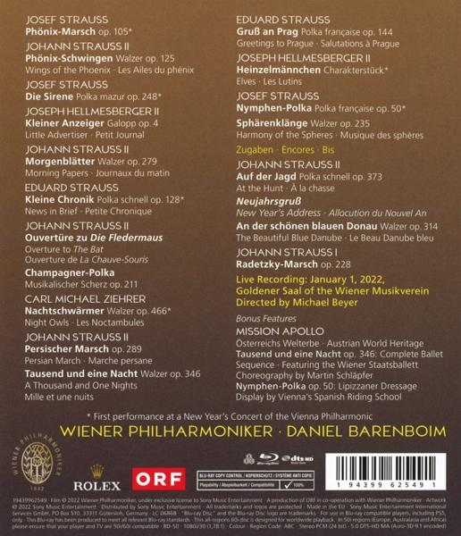 Blu-ray Disc Hülle mit Text und einem goldenen Siegel.