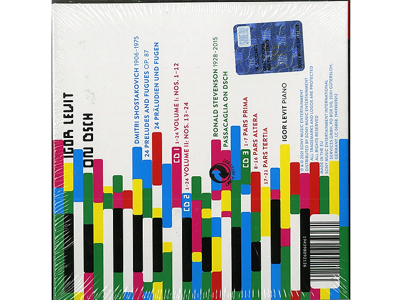 Thumbnail - Igor Levit - On Dsch (CD)